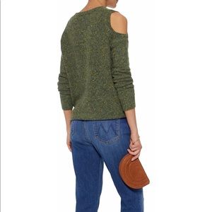 Rebecca minkhoff page cold shoulder wool sweater